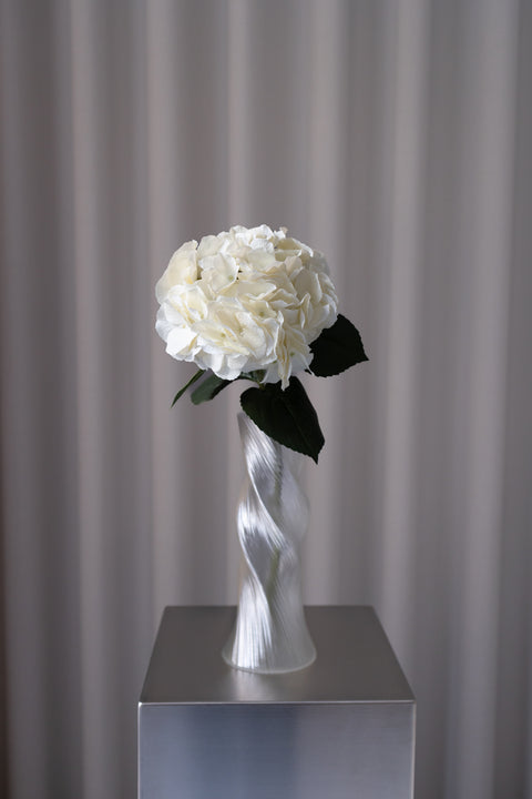 BLOOM OBJECTS kunstig naturtro Hortensia blomst - Creme