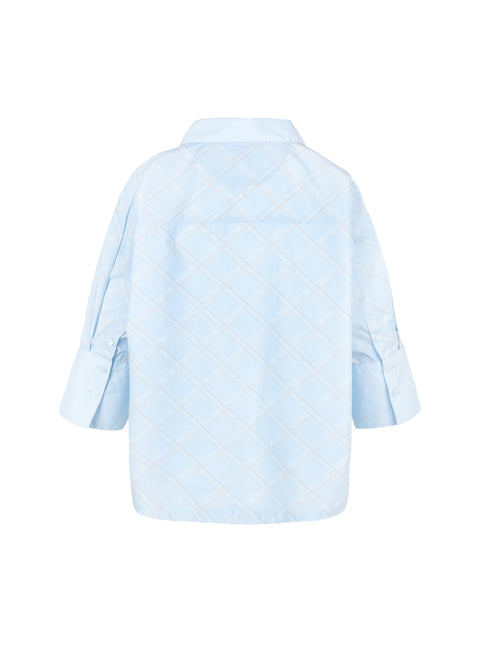 HÉST Arya Printed Shirt - Skyway