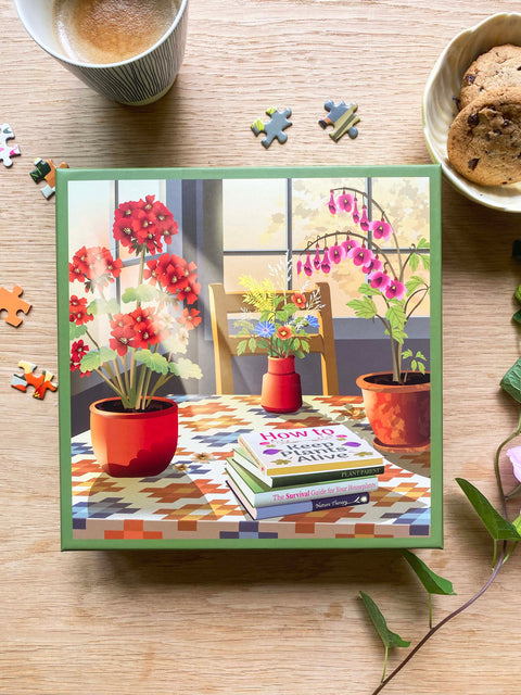 VisseVasse Blossom - puslespil med 500 brikker