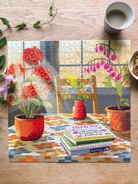 VisseVasse Blossom - puslespil med 500 brikker