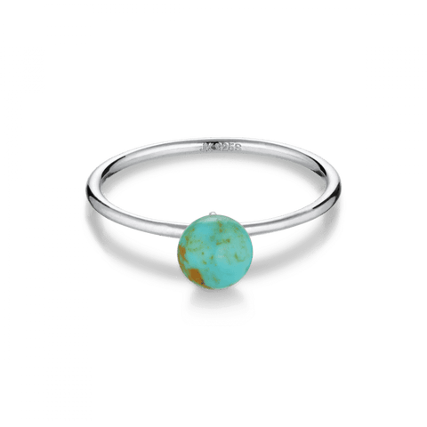 Jane Kønig Bermuda Turquoise ring, Sølv