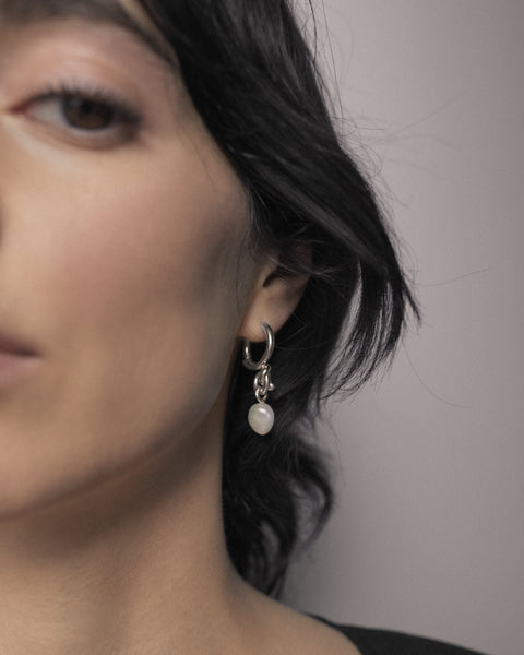 Maria Black Ørering, Birds Nest, Sterlingsølv