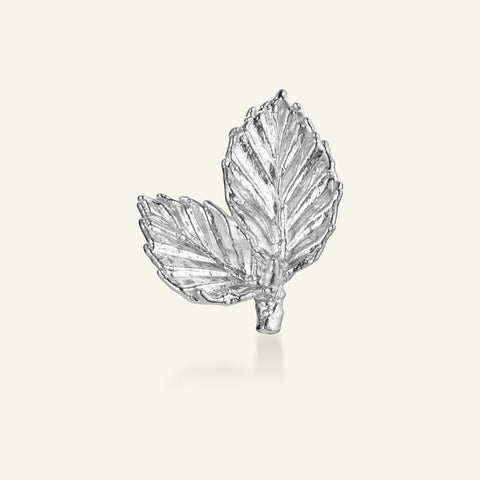 Flora Danica Bøgeblad Pin, Sølv