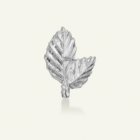 Flora Danica Bøgeblad Pin, Sølv
