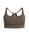 Butter Soft sports bra SEINNA sportsbh fra Rethinkit. I flot brun farve. behagelig og komfortabel