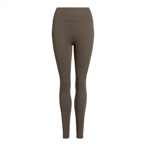 Butter soft Tights all day i farven dark brown fra rethinkit. lange sporty leggins