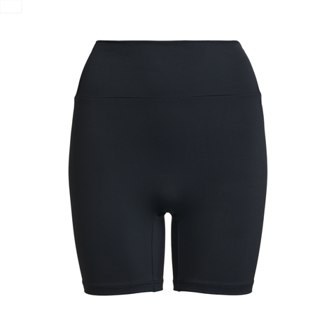Butter soft bike short all day cykelshorts i farven sort fra rethinkit. korte sporty shorts