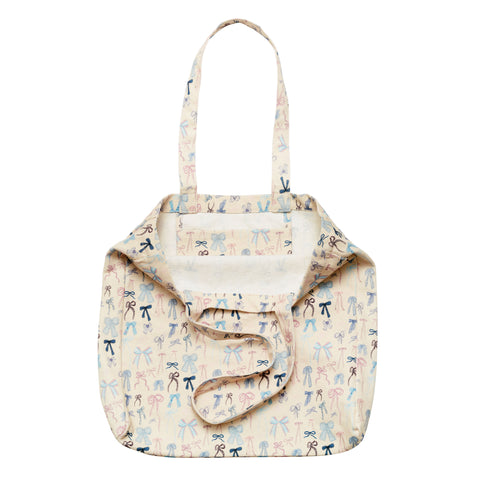 Maanesten Canvas Totebag, Cute Bows