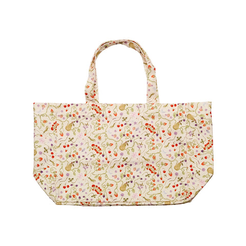 Maanesten Big Canvas Totebag Garden Magic Ivory