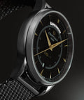 Certina DS-1 Day Date med sort skive, 40 mm.