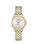 Certina DS-8 Lady 31 mm - C045.010.22.031.00 er et elegant og raffineret dameur, der kombinerer minimalistisk design med schweizisk præcision. Med en 31 mm urkasse i 316L rustfrit stål og en PVD-belagt sølvfarvet urskive udstråler uret både stil og funktionalitet.