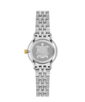 Certina DS Caimano Lady - C035.210.22.037.02 er et elegant schweizisk dameur, der kombinerer raffineret design med høj præcision. Med en 28 mm rustfri stålkasse og sølvfarvet urskive udstråler det både klassisk stil og funktionalitet.