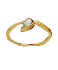 Cille Maanesten ring, Forgyldt