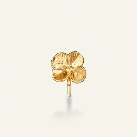 Flora Danica Firkløver ear cuff forgyldt