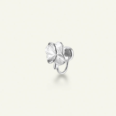Flora Danica Firkløver ear cuff sølv