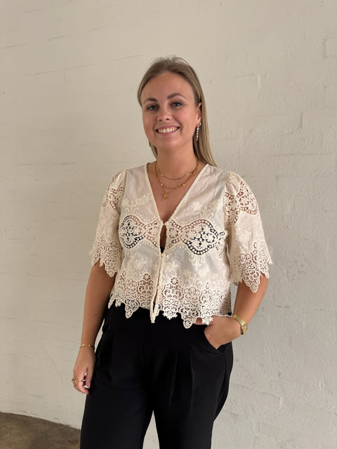 GOSSIA CamiGO Blouse, Creme