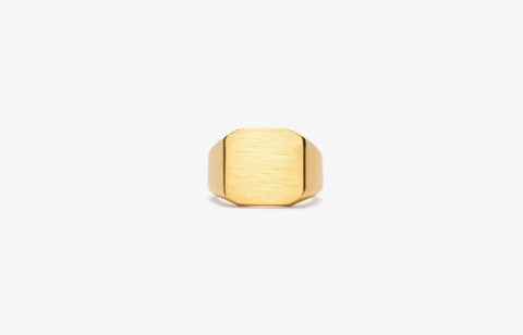 IX Octagon Signet ring