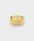 IX STUDIOS | DMN0303GD | IX Eagle Signet ring - forgyldt