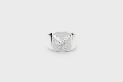 IX STUDIOS | DMN0303RH | IX Eagle Signet ring - sølv