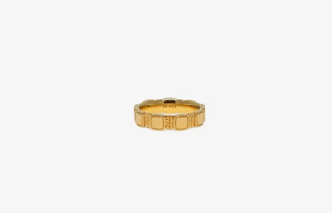 IX STUDIOS | DMN0325GD | IX Tribute ring - forgyldt