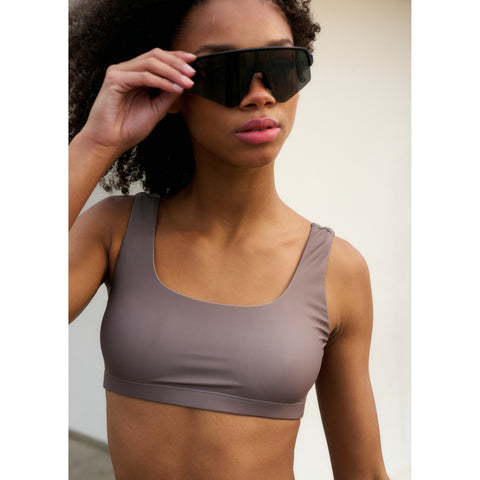 Rethinkit Studios Bikini Top BAY, Walnut