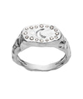 Demi ringen er en super fin ring, med den fine måne og smukke zirkoner.