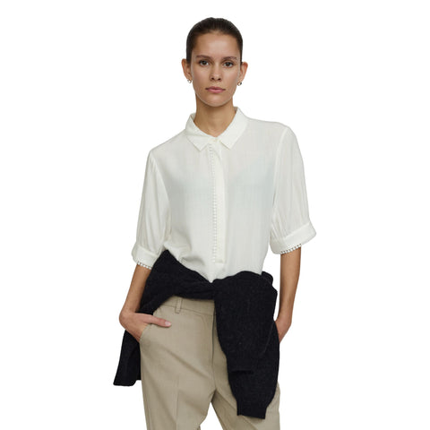 Soft Rebels SREbba Mayson Blouse - Snow White