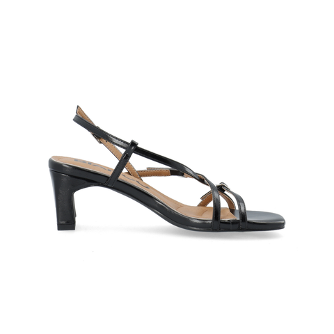BIANCO 	BIADINA Strappy Sandal Faux Leather, Black