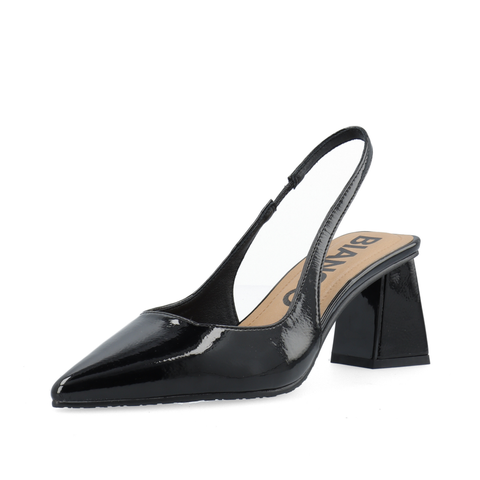 BIANCO BIAMARALYN Slingback Patent, Black