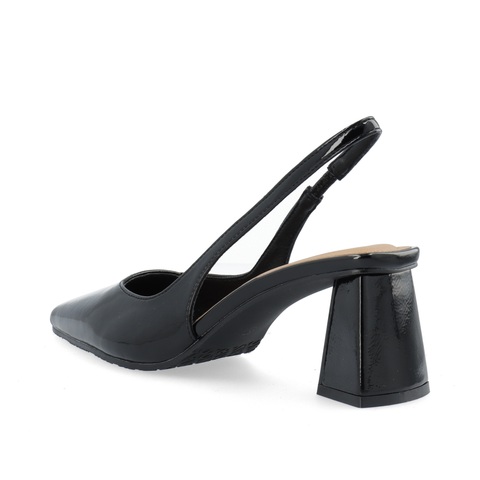 BIANCO BIAMARALYN Slingback Patent, Black