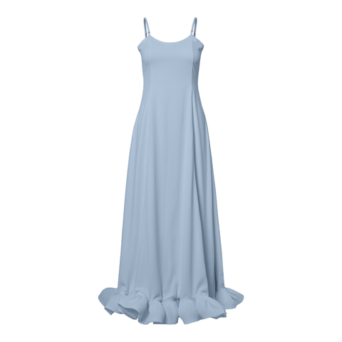 YASCREAM STRAP MAXI DRESS -SKYWAY