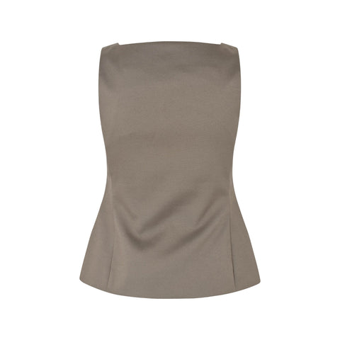 STINE GOYA Embroidered Canvas, Tailored Tank Vest