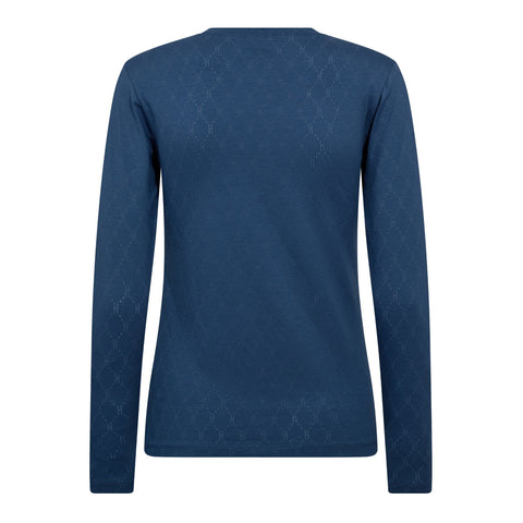 Hype The Detail Bluse, m. logo, Blå