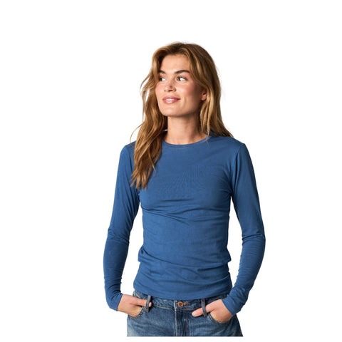 Hype The Detail Bluse, m. logo, Blå