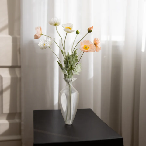 BLOOM OBJECTS kunstig Valmue - Fersken