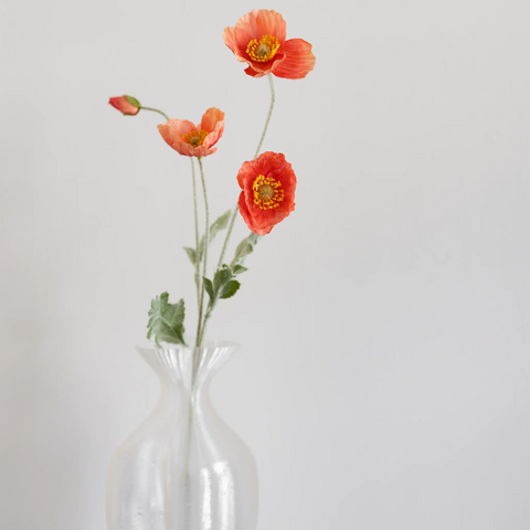 BLOOM OBJECTS kunstig Valmue - Rød