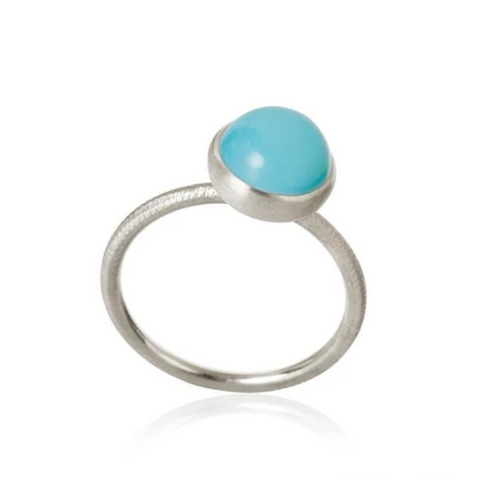 Dulong Pacific Ring · Lille m. turkis, sølv