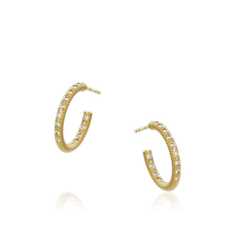 Dulong Esme Galaxy Øreringe · Lille, 18 k guld