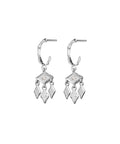 Edwina_earrings_silver_a. edwina øreringe fra maanesten