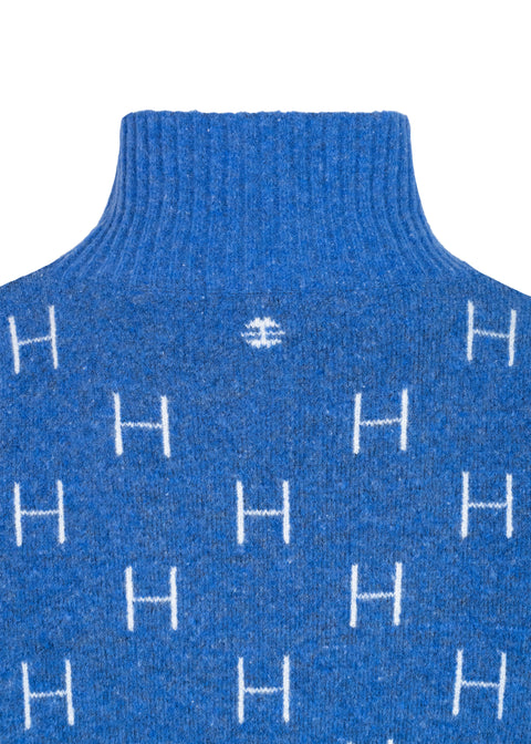 HÉST FAM short sweater - Blue Yonder