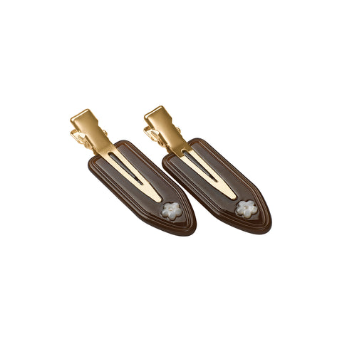 Maanesten Frea Hairclip Set Brown
