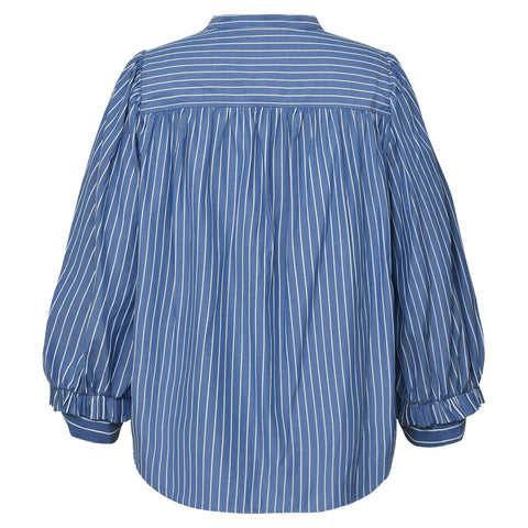 GOSSIA MeeGO Sia Bluse, Blue Stripes