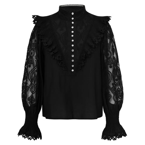 GOSSIA SamiaGO Blouse, Sort