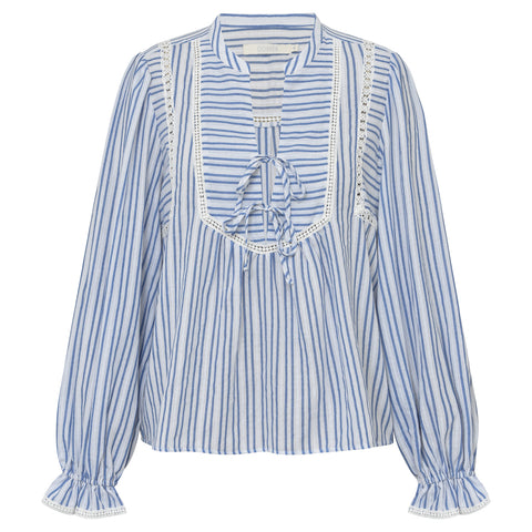 GOSSIA MowaGO Blouse, Blue Stripes