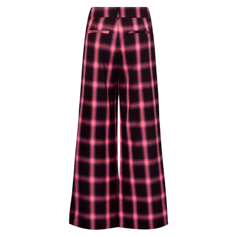 GOSSIA Jo-JoGo Pants, Bourgogne Pink Checks