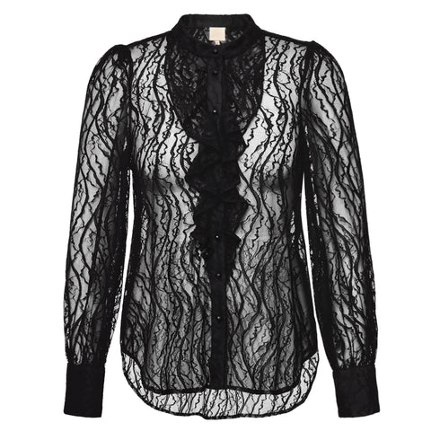 GOSSIA AngelicaGO JoJo Blouse, Sort