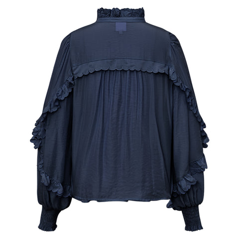 GOSSIA NanaGO Blouse - Dark Navy