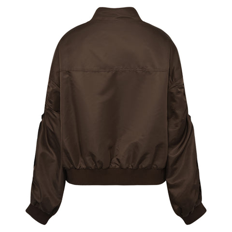 GOSSIA DamilaGO Bomber jacket - Caramel brown
