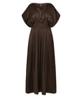 G2689-ChokoBrown-Extra1. BerbellGo dress fra Gossia i farven choko brown