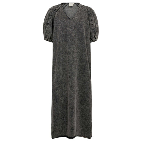 G2738-Blacksnowwash-Extra1. AnninaGo Dia dress kjole fra gossia denim grå